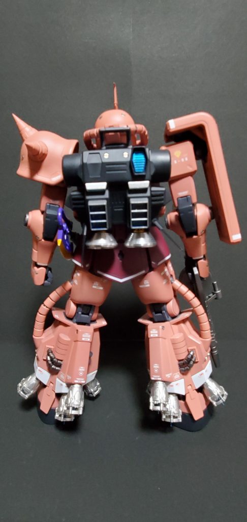 高機動型　シャアザクR1–3枚目/制作者：EXAM