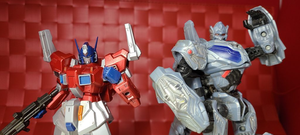 最後にダブルオプティマスでパシャリ！最後まで見て頂きありがとうございました！ 