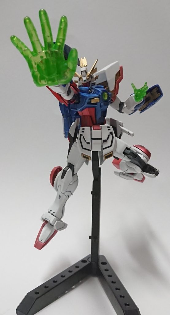 付属のシャイニングフィンガーエフェクト。こちらは大きく迫力があって良いです。