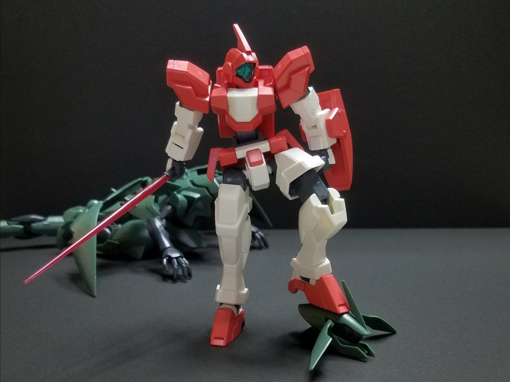 戦争が長引くにつれてヴェイガン製MSの解析が進み、コクピットのある頭部を確実に仕留めるベテランパイロットがいたかもしれないという妄想…。