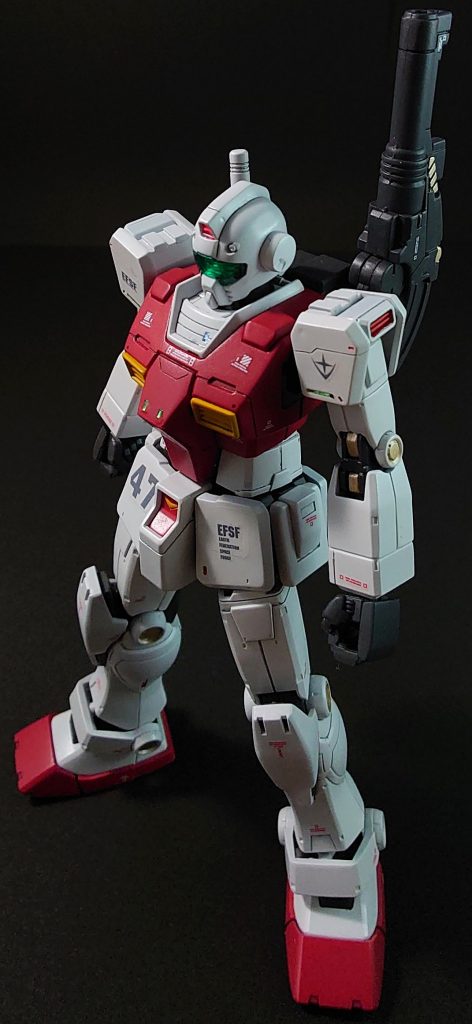 オリジン版ガンダムを投稿した際のメイン写真と同様の構図での1枚。この構図、好きです。