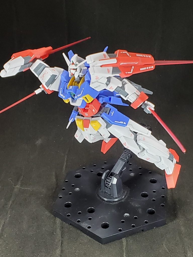 やっぱりアセムと言えば二刀流だよね！ダブルバレット用のデカイビームエフェクトがあれば最高だったのだけれど。