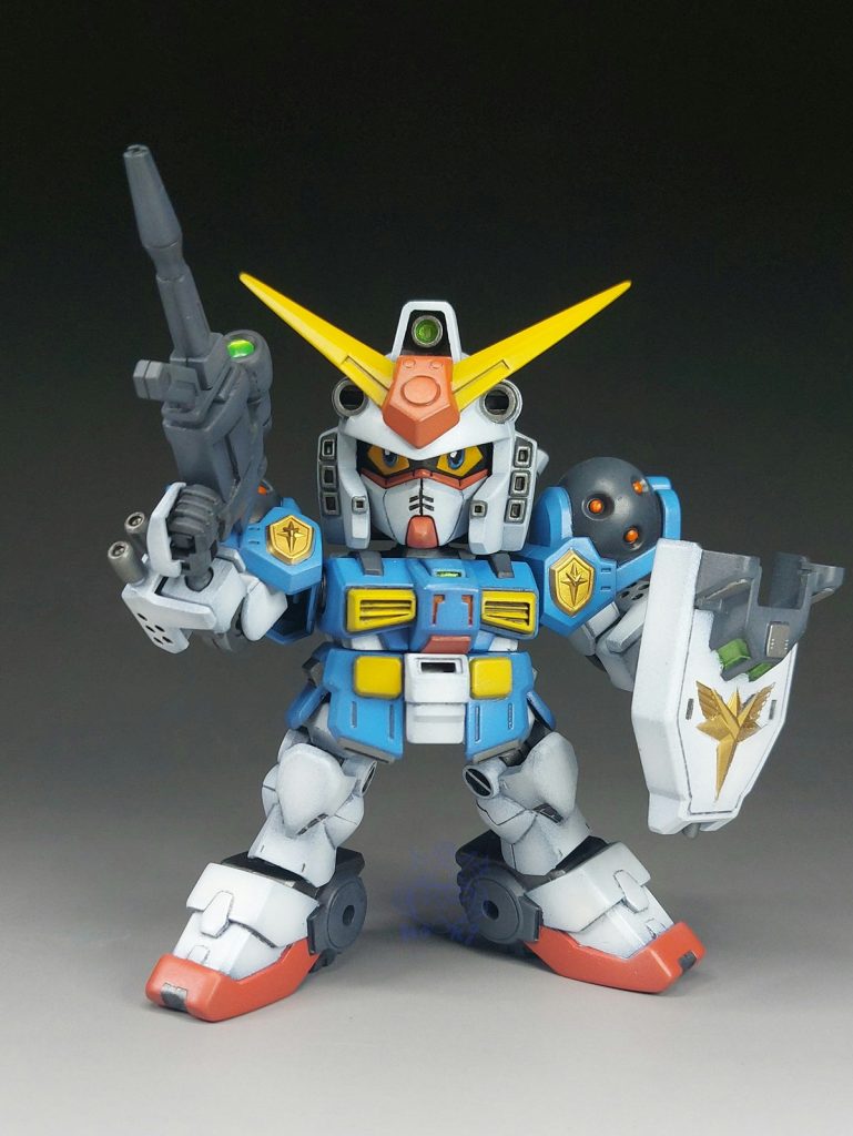 SDGF キャプテンガンダム–5枚目/制作者：Moki Plamo