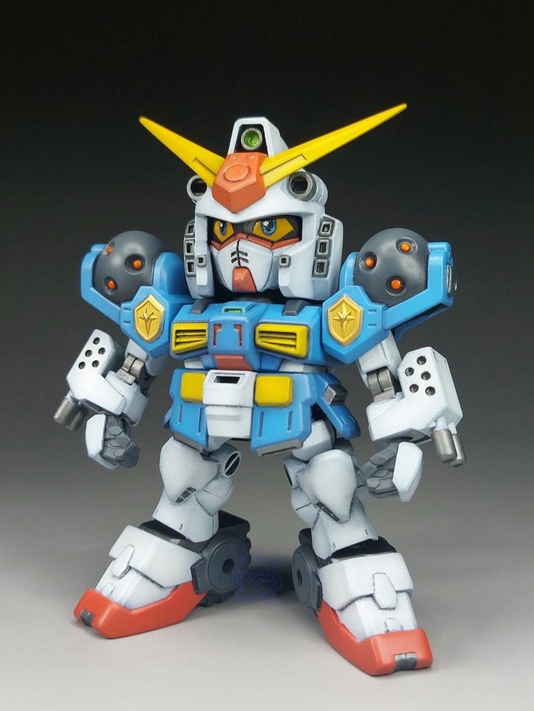 SDGF キャプテンガンダム–2枚目/制作者：Moki Plamo