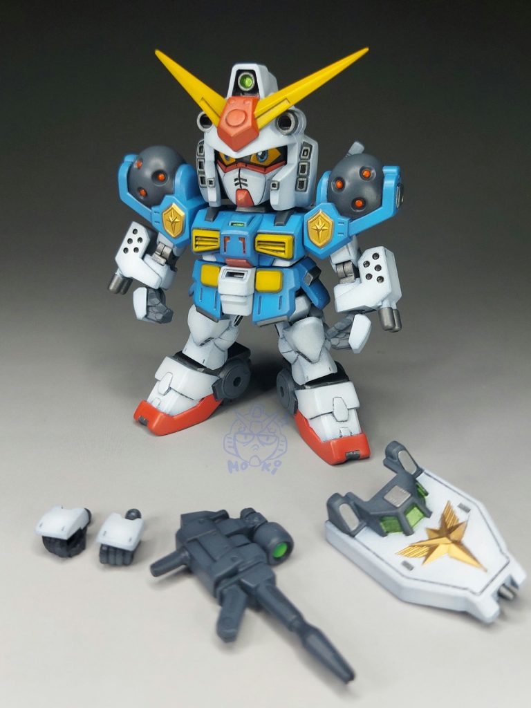 SDGF キャプテンガンダム–4枚目/制作者：Moki Plamo