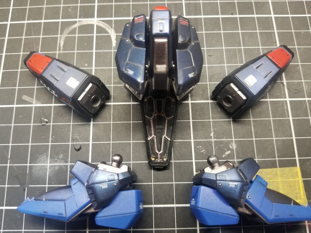 ディテールアップとして更にメタルパーツ、メタルボールも使用しました。