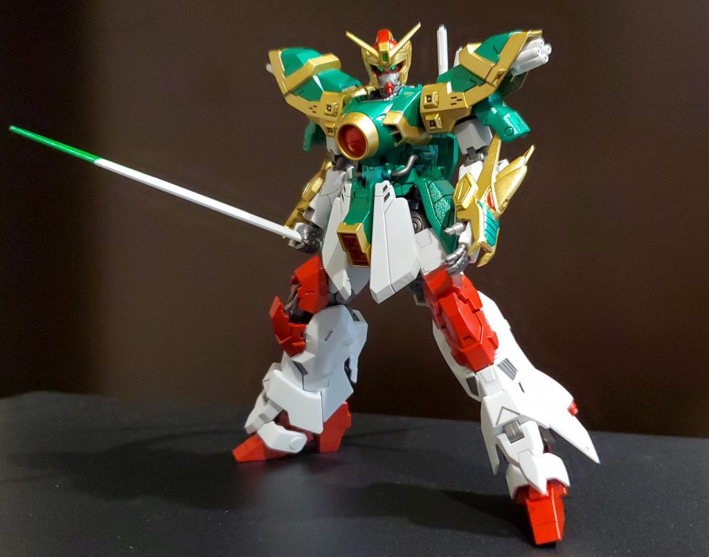 今回も塗装はアクリジョン。緑はメタリックグリーンと緑を半々でイメージ通り、今回の塗装の一番満足しているところです!