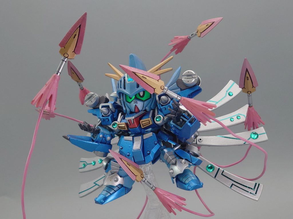 行け!インコムソード!魔力を使って動かしている設定。