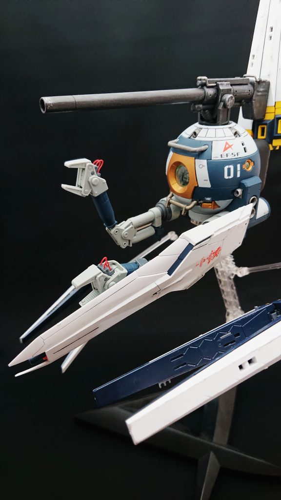 基本はシタデルの筆塗りです✨バックパックにファンネルがマウント出来るように加工しました！大した加工の予定じゃなかったのですが、キャノン砲とファンネルが干渉してしまい意外と大工事でした💦