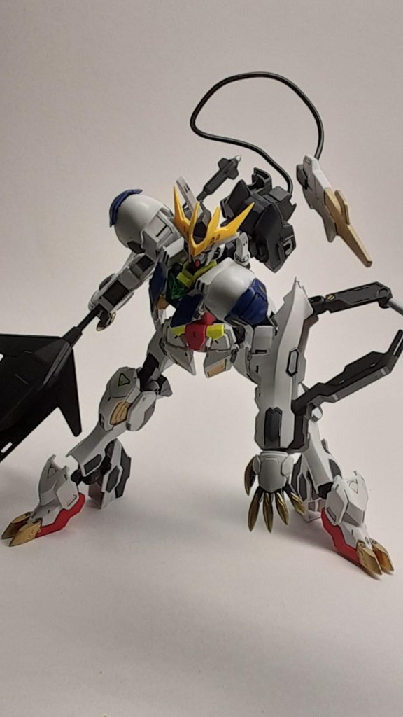 元々の可動範囲が広いキット同士のミキシングなのでとても動かせる満足できる結果でした。