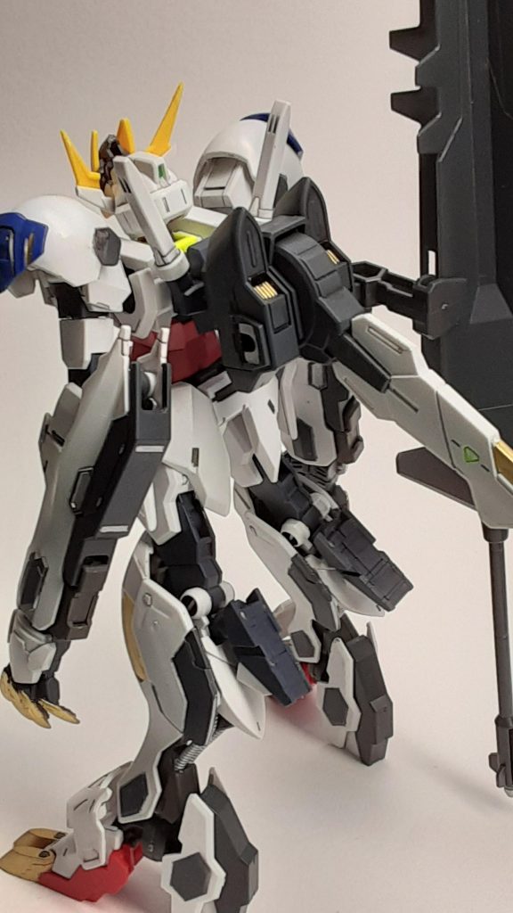 後ろから。ほとんどルプスレクスのフレームや装甲をまるまる使用しています。