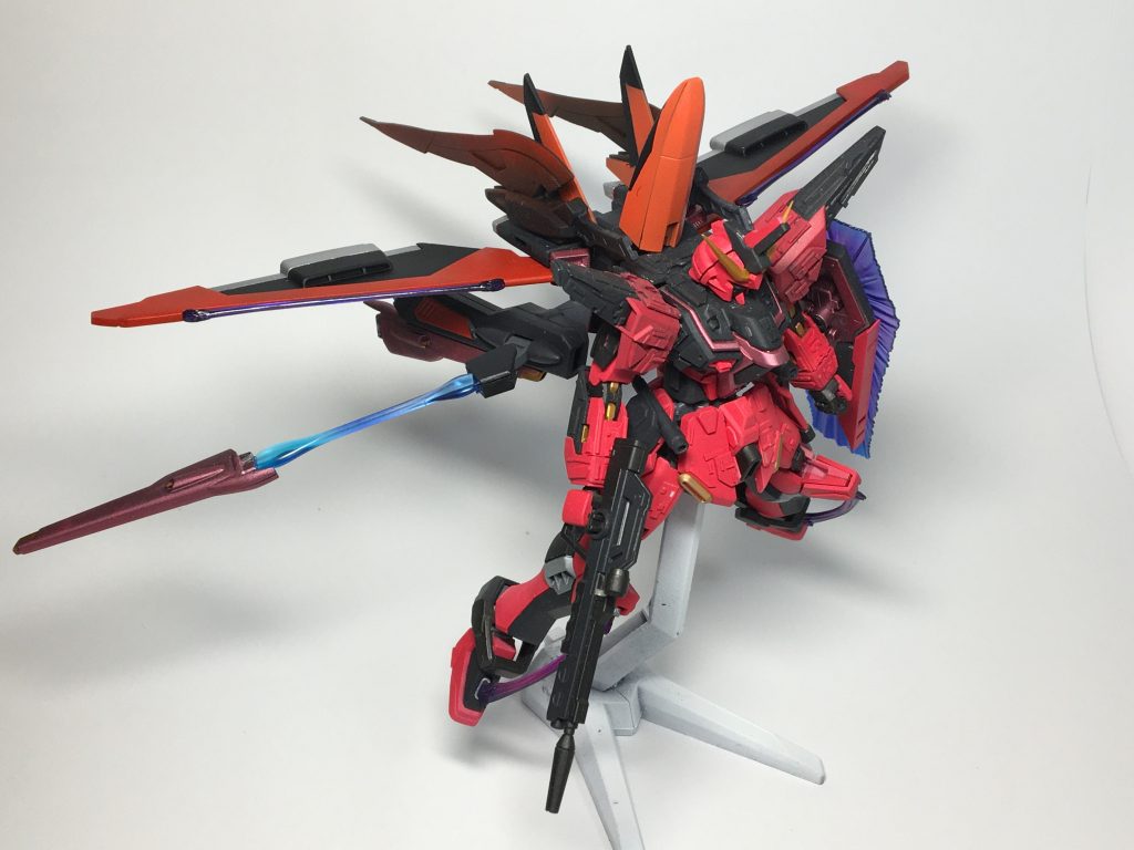 おまけドラグーンのエフェクトはクリアブルー、クリアパープルを薄く吹いています