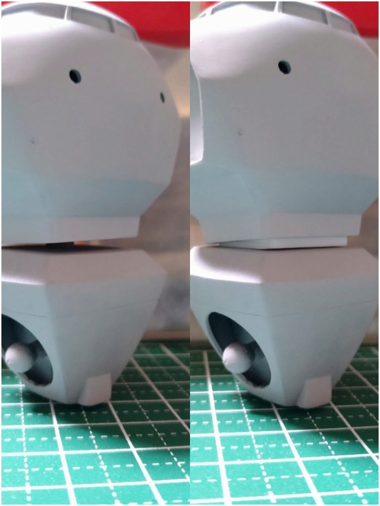 プラ板で作った内部フレーム的なもの。