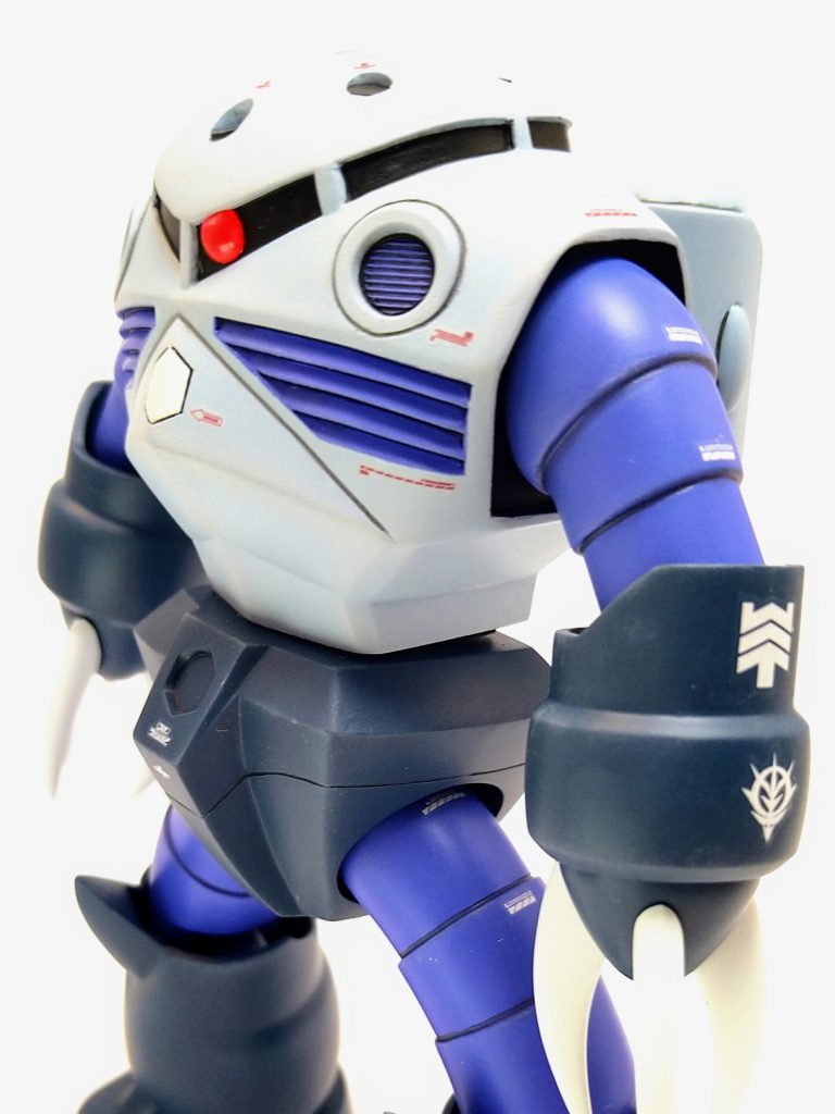  ブルー系でまとめられたアニメカラーは本当に美しいと思います。エッジ各所にうっすら潮汚れを入れてみたんですが分かり難いですね(^_^;)