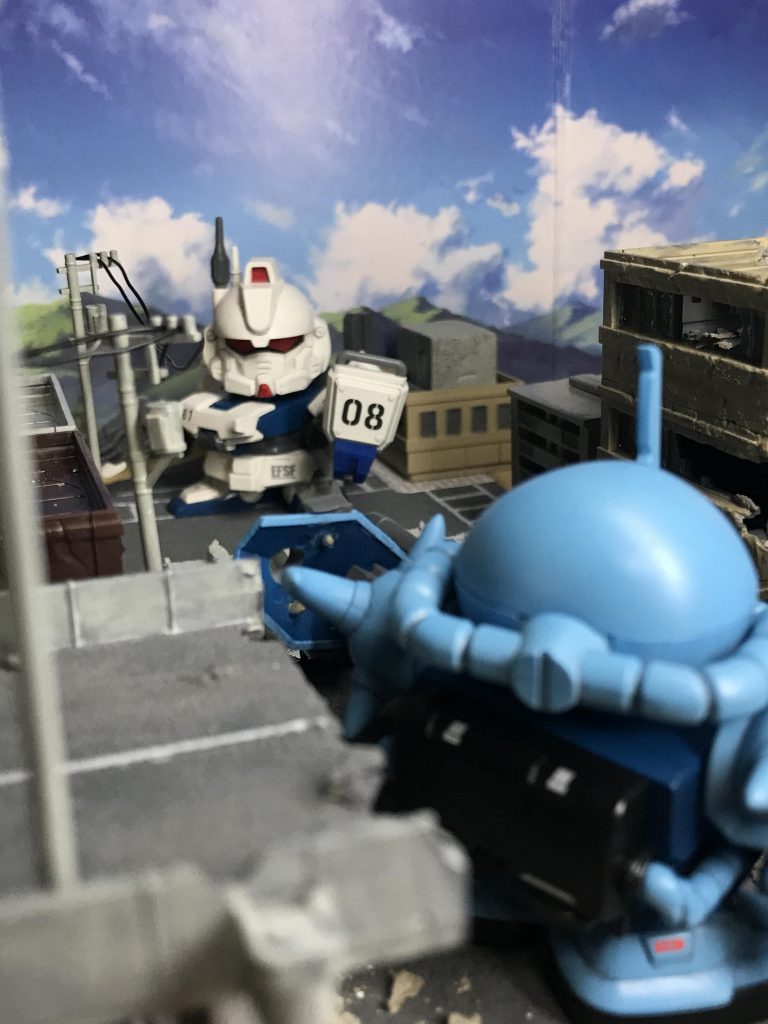 途中から100均の背景ボードを使用して撮影。