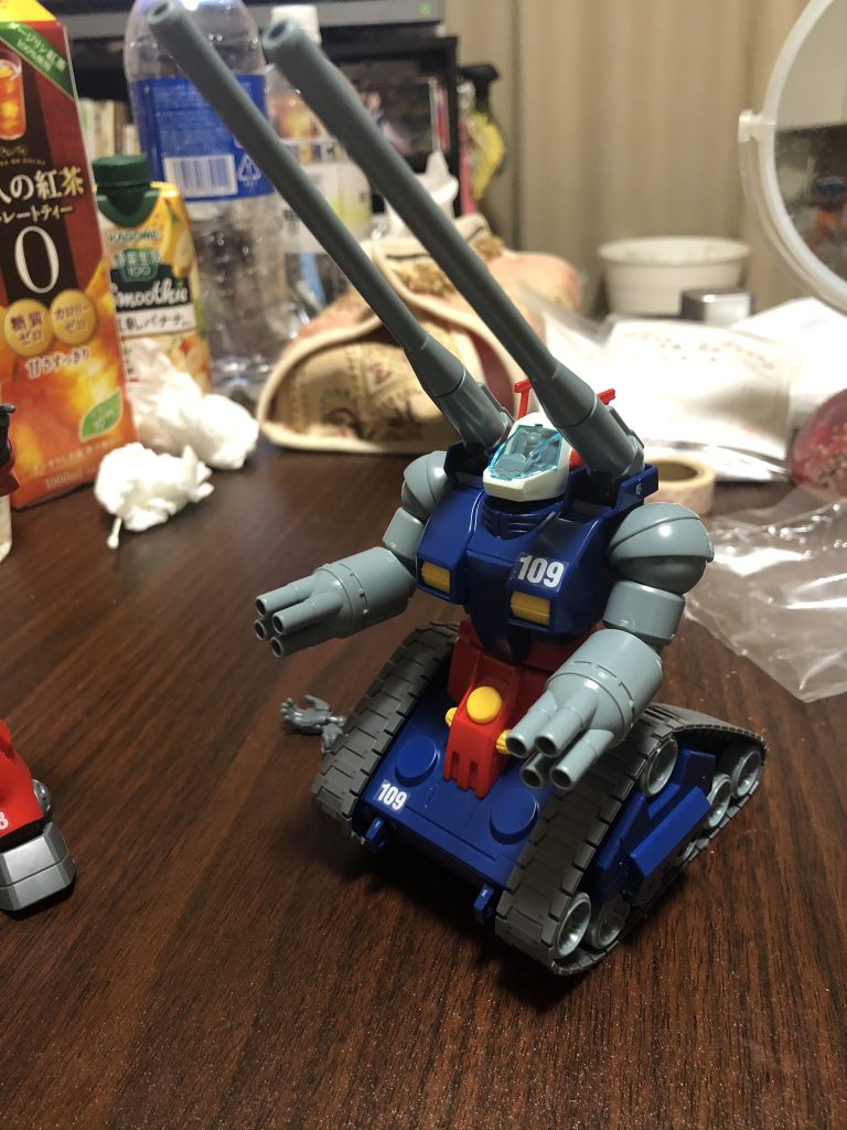 素組みと比べるとすごい変化してます