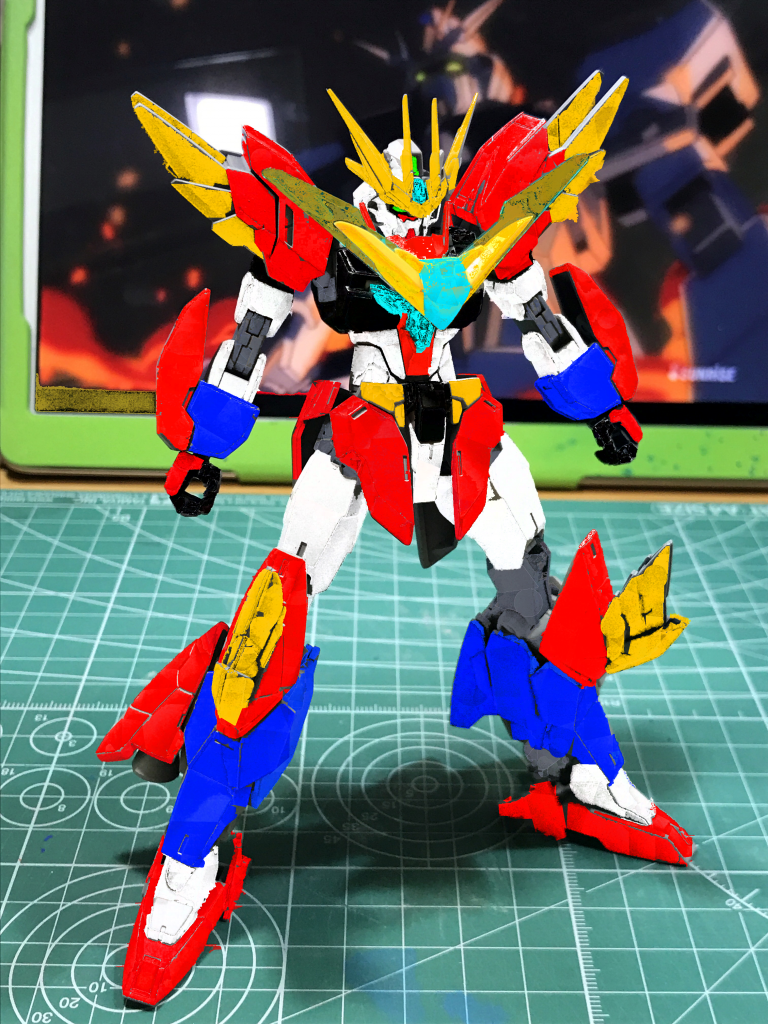 捨てサフのあと、アプリを使ってどのようなカラーにするか考えました。