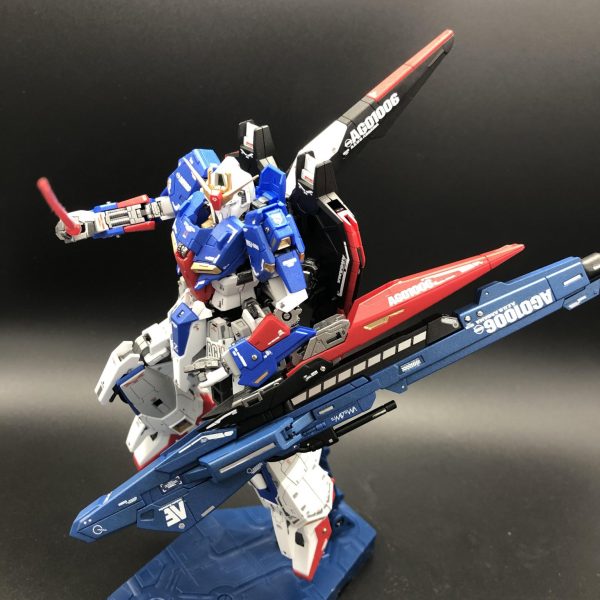 Zガンダム＋ハイパー・メガ・ランチャー｜PIXYさんのガンプラ
