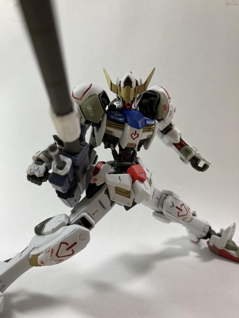 ガンダムバルバトス 部分塗装仕上げ(初投稿)–4枚目/制作者:みらこんぶ