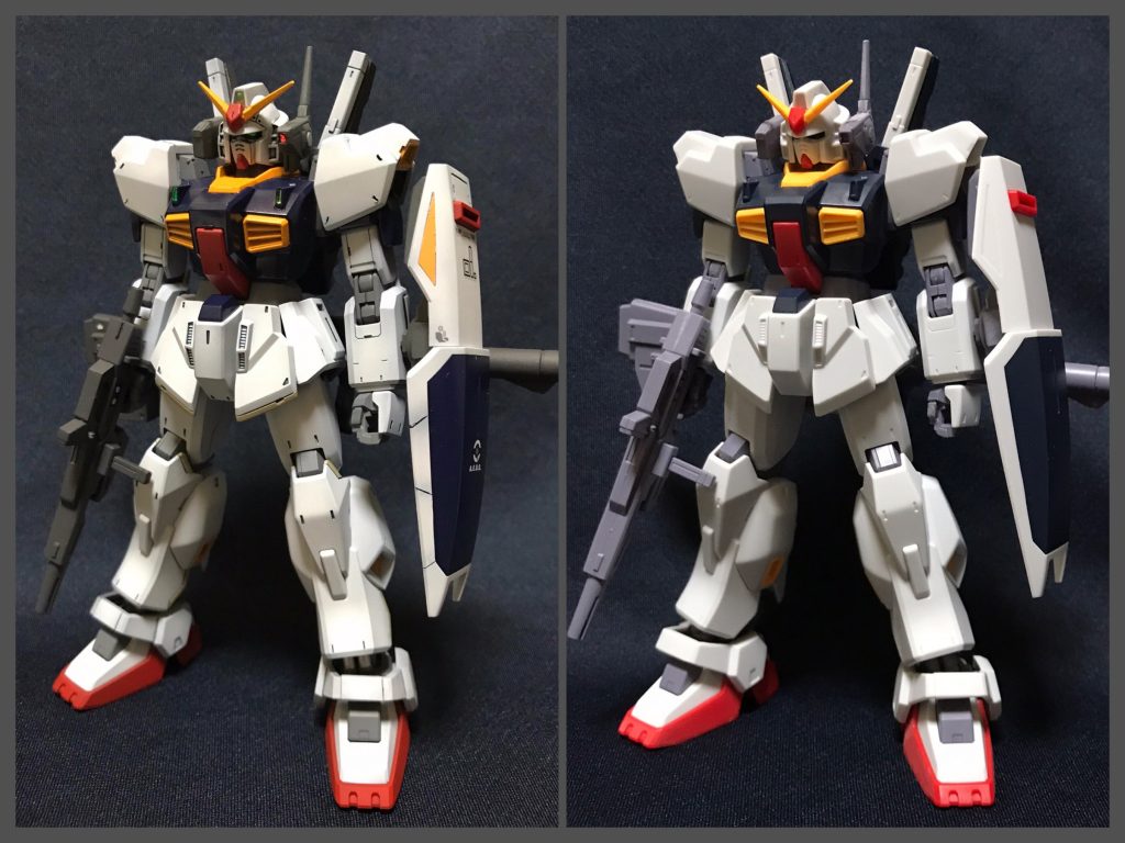 元キットとの比較です。