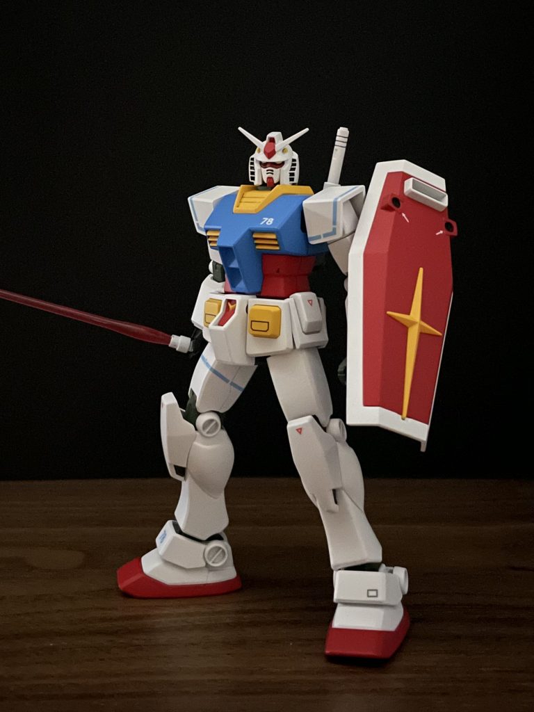 書籍付録のデカールで旧HG風マーキングに。