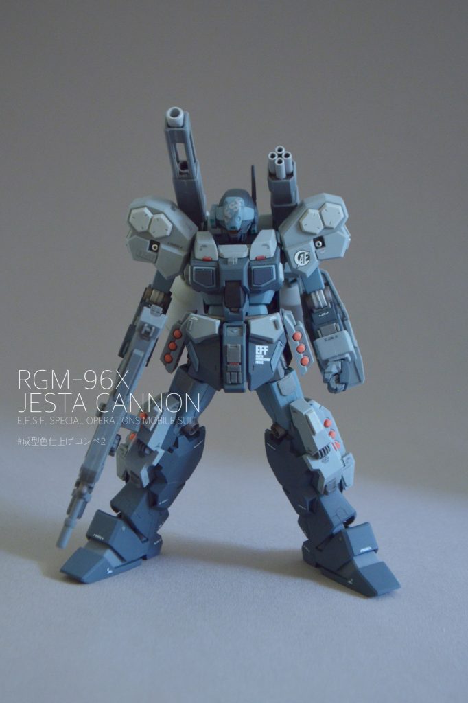 1/144 ジェスタキャノン ほぼ成型色仕上げ–6枚目/制作者:key