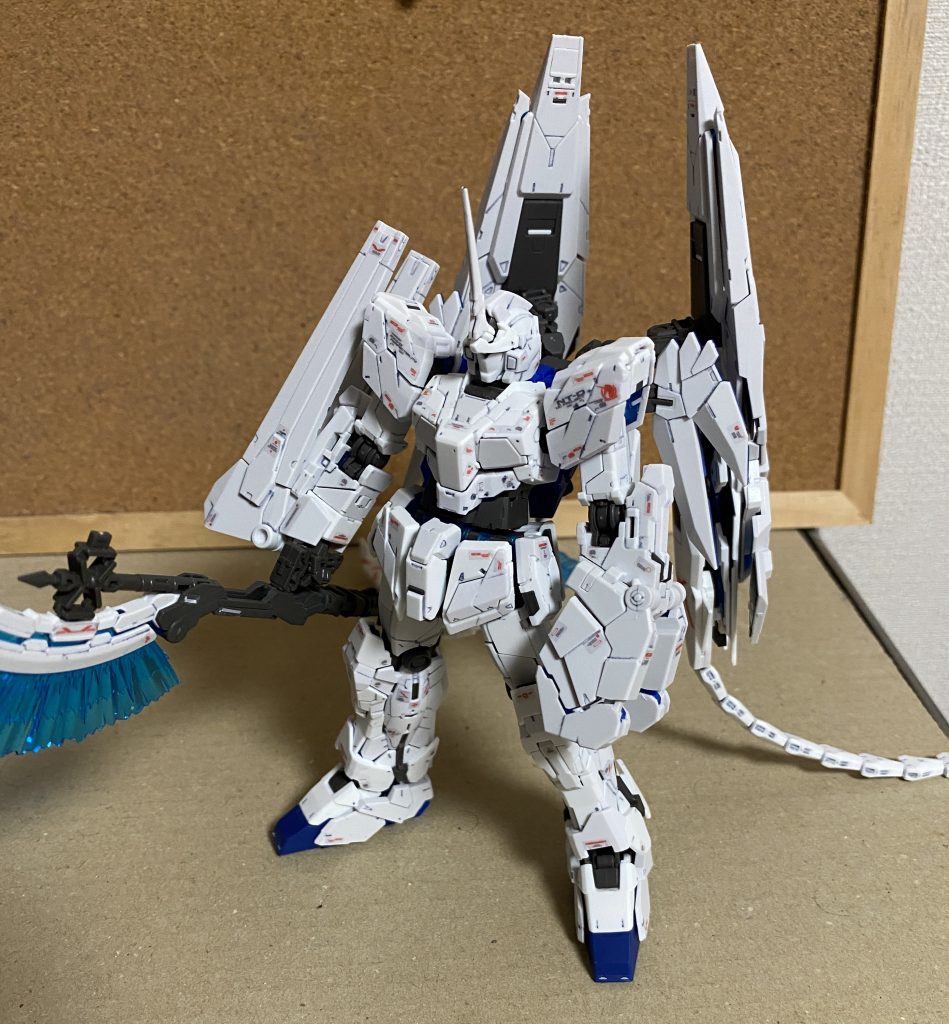 RGガンダムユニコーンペルフェクティビリティ–2枚目/制作者：@tobutobukame