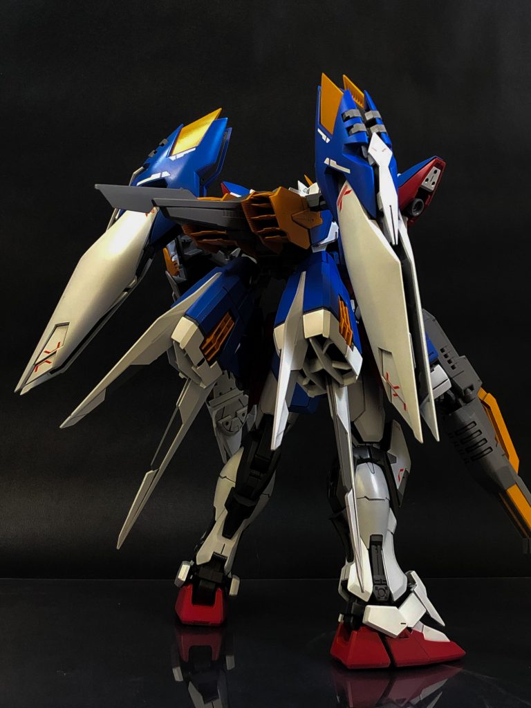 バックショット。ストライカーパックは互換性を残してあるので他のストライクにそのままつけられます。