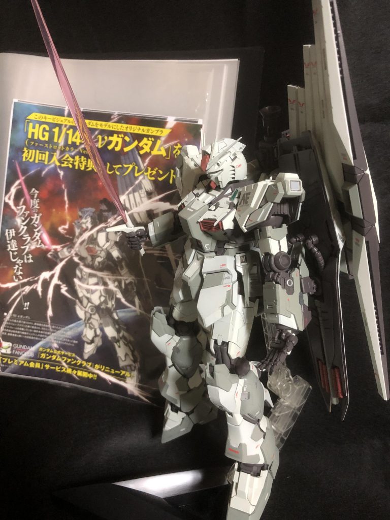 一目惚れしたチラシのポーズに合わせて