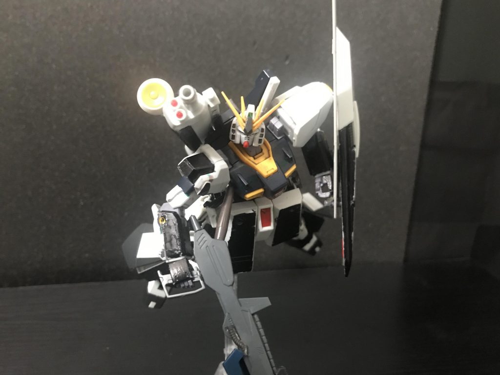 背部メガビームキャノン!こんなところに付いてて使える時が来るのか見ものですねでは!ご観覧いただきありがとうございました!