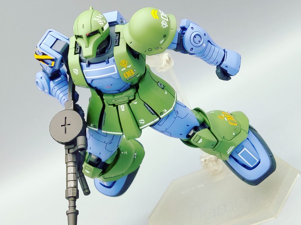 HG 1/144 MS-05 ZAKUⅠ–4枚目/制作者：@dagored00