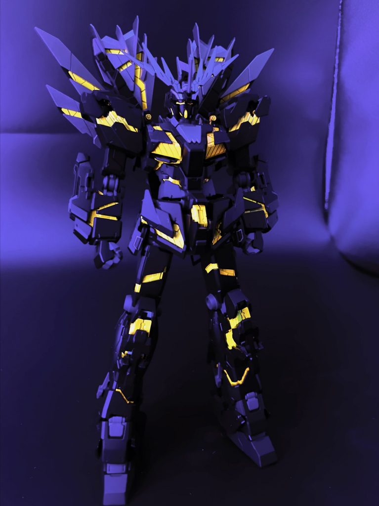 サイコフレームの塗装が上手くいって良かった