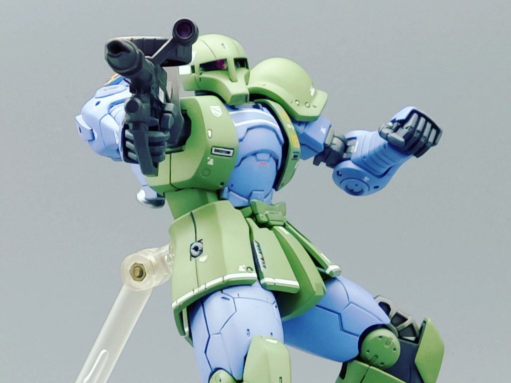 HG 1/144 MS-05 ZAKUⅠ–5枚目/制作者：@dagored00