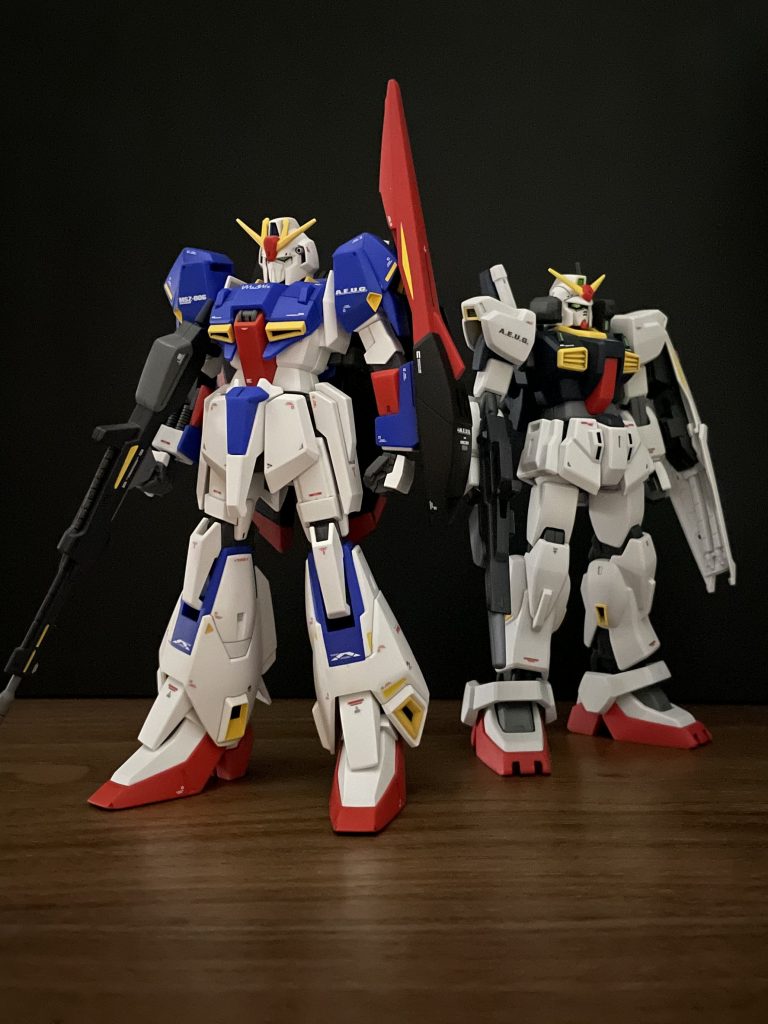 ゼータとMk-IIリバイブじゃないコンビ。