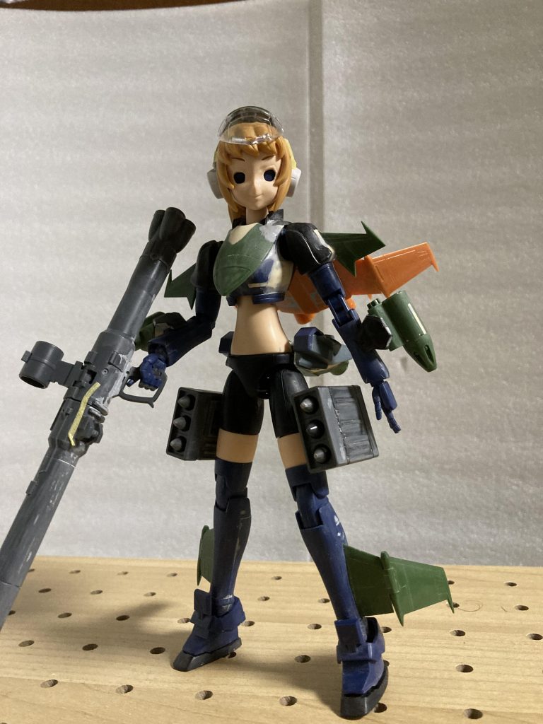 すーぱーふみな強襲先行偵察型(肉球迷彩)–2枚目/制作者：アイギスC型(パテ職人)