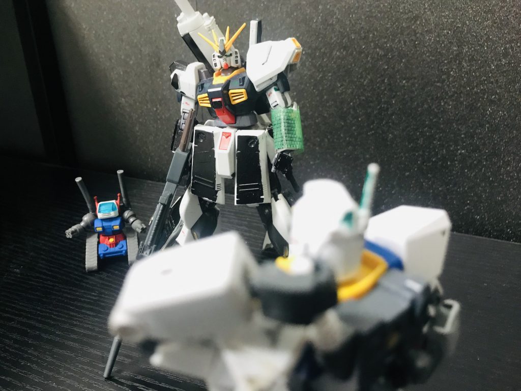 ジムII「一応、ノットスター防衛隊だからね！」νsガンダム「え？俺も元々防衛隊でしたよ！？今は単独行動ですが…」