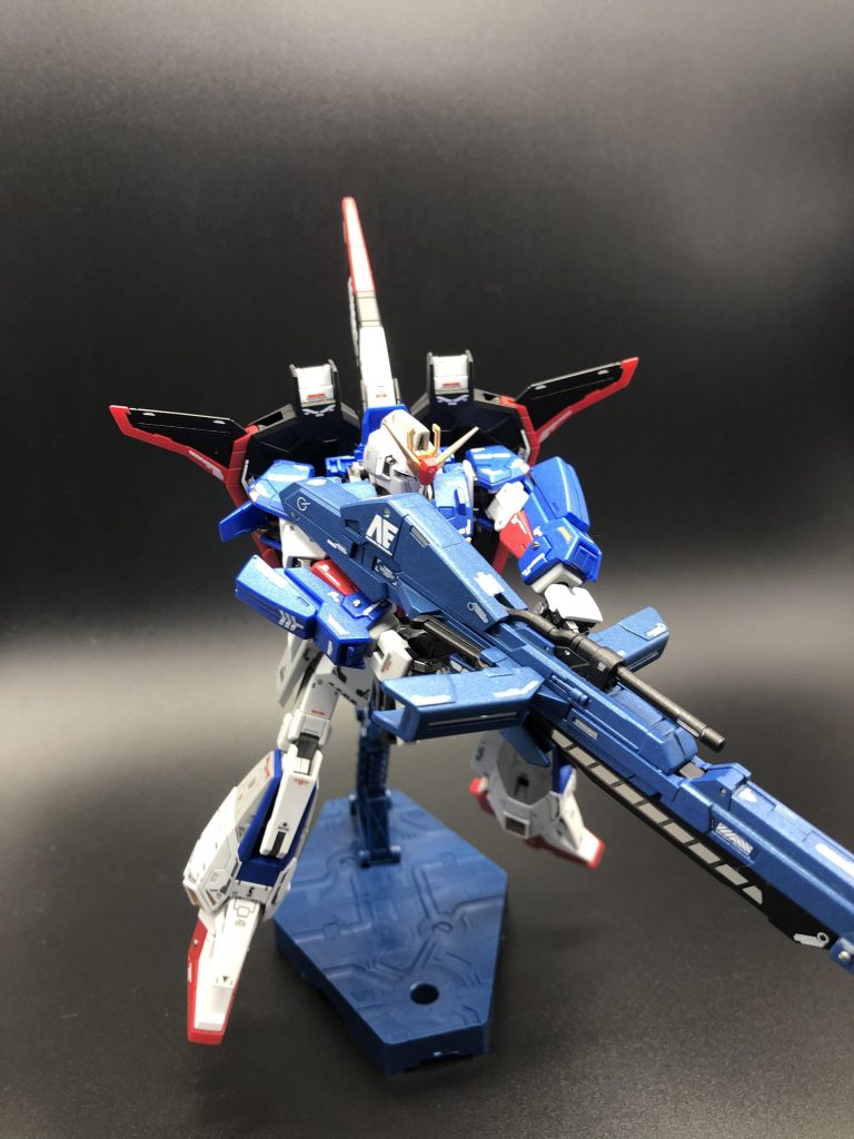 ハイパー・メガ・ランチャーでのポージング