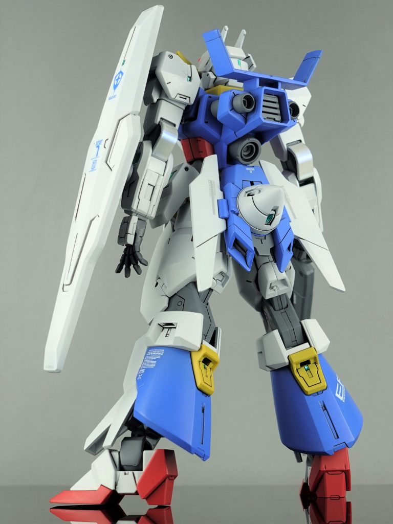 背面ダブルオーダイバーの太陽炉取り付けました