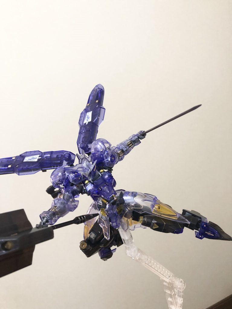 黒部分はアメジストパープルで塗装してありますが、画像だと良くわかりません。