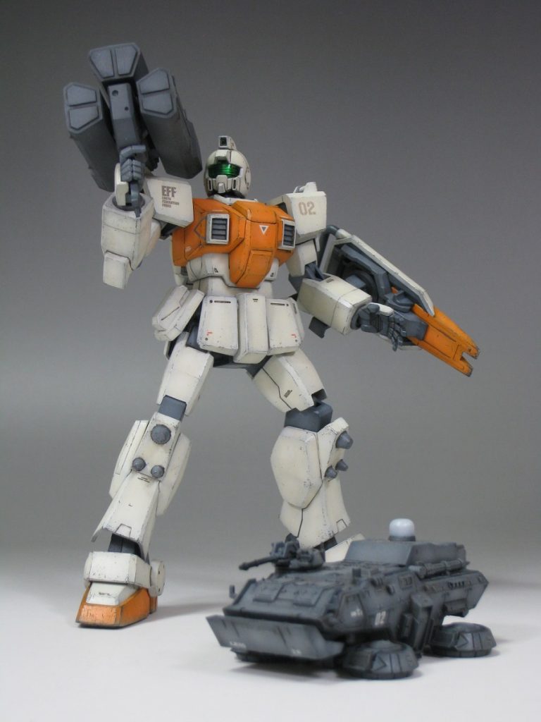 陸戦型ジム–3枚目/制作者：@Gsummer15