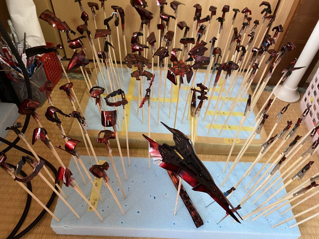 パーツ数多かったですね…