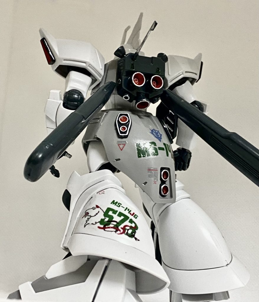 ゲルググJ シン=マツナガ大尉専用機 デカールカスタム–3枚目/制作者：T@k