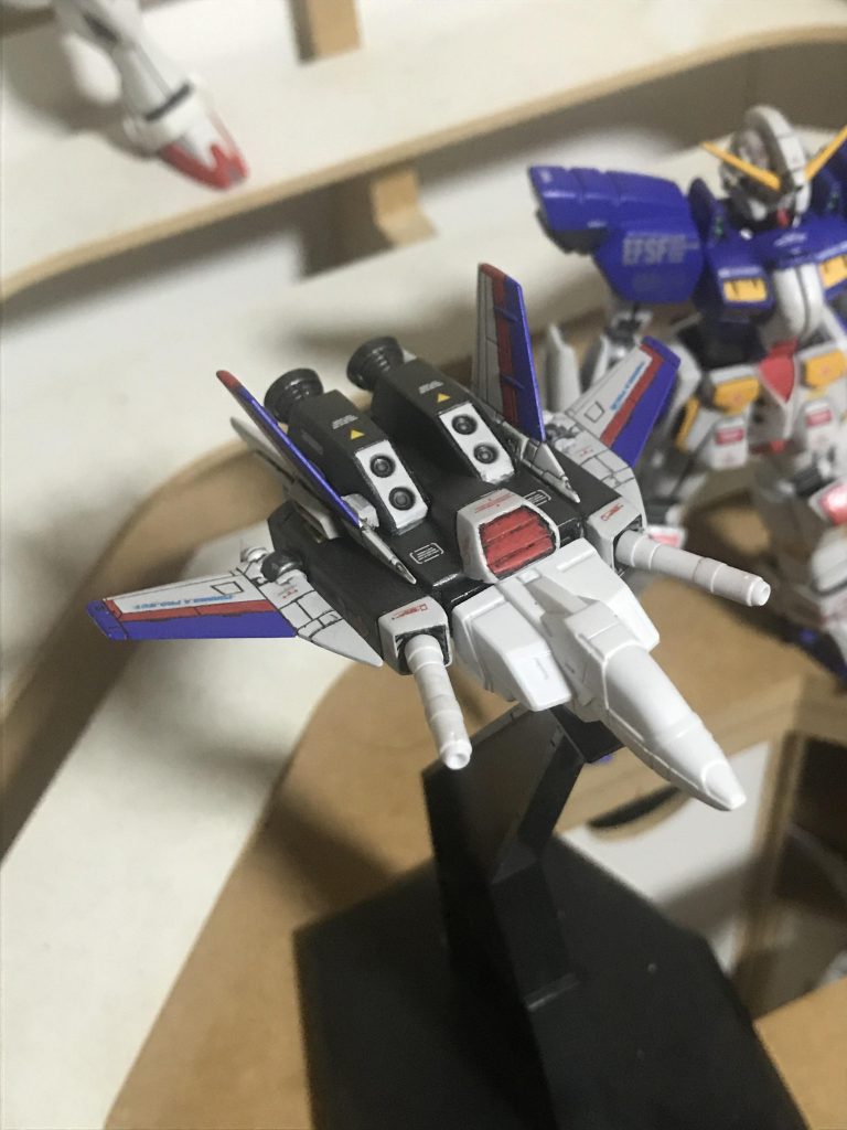 ちなみに、差し替えでのコアブースター分離までは再現していますが、肝心のコアファイターは未だ作っておりません😅