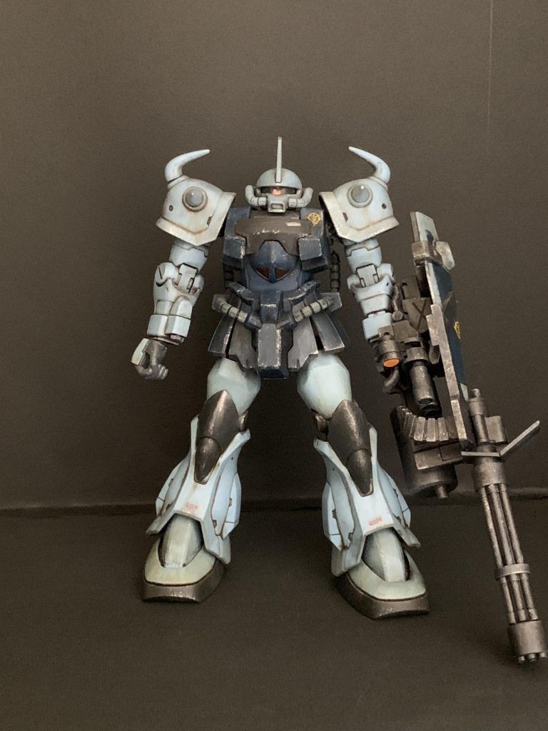 HGUCグフカスタム–2枚目/制作者：MR.T