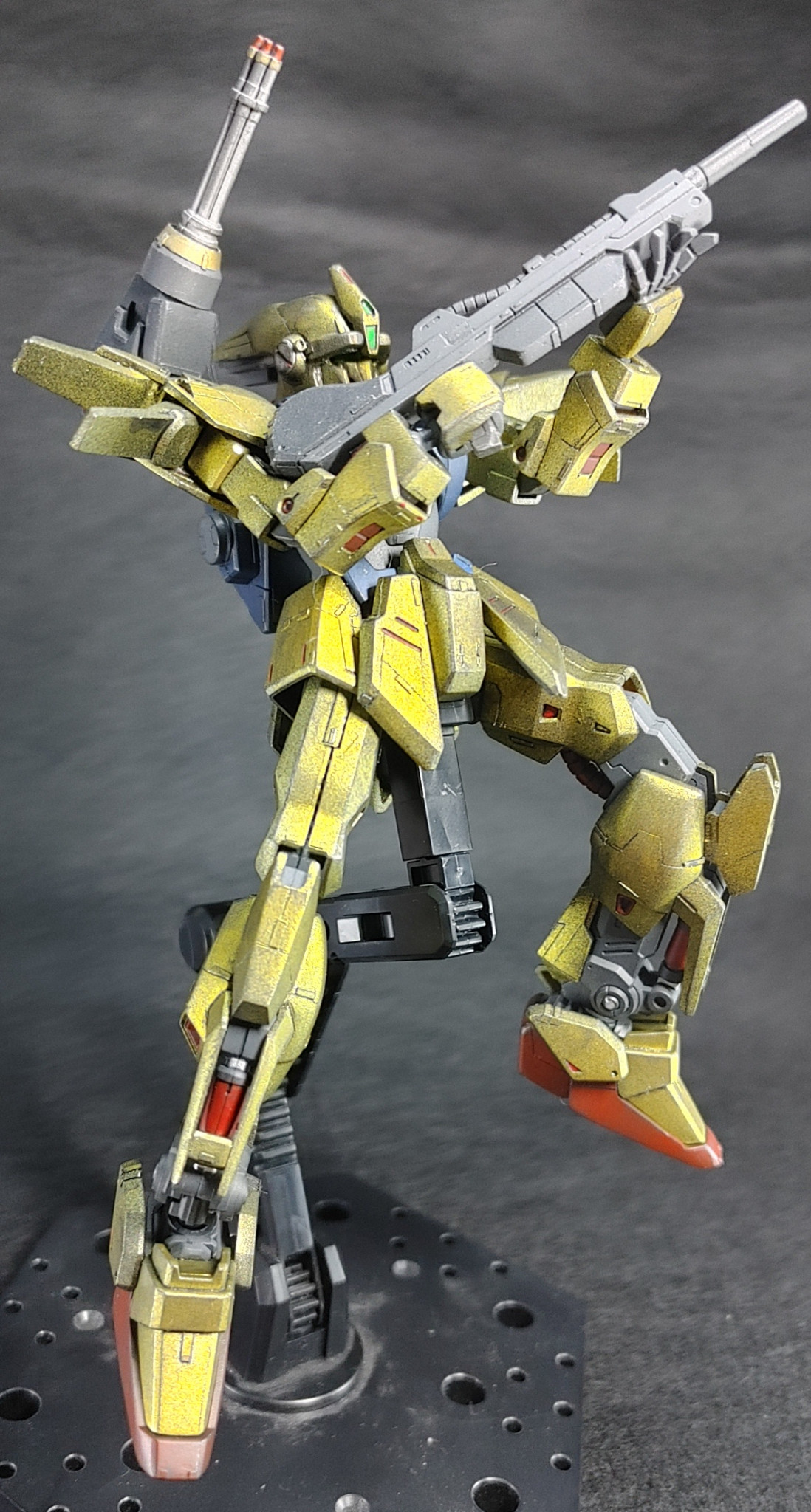 HGガンプラ 量産型百式改風味 塗装完成品ジャンク - プラモデル