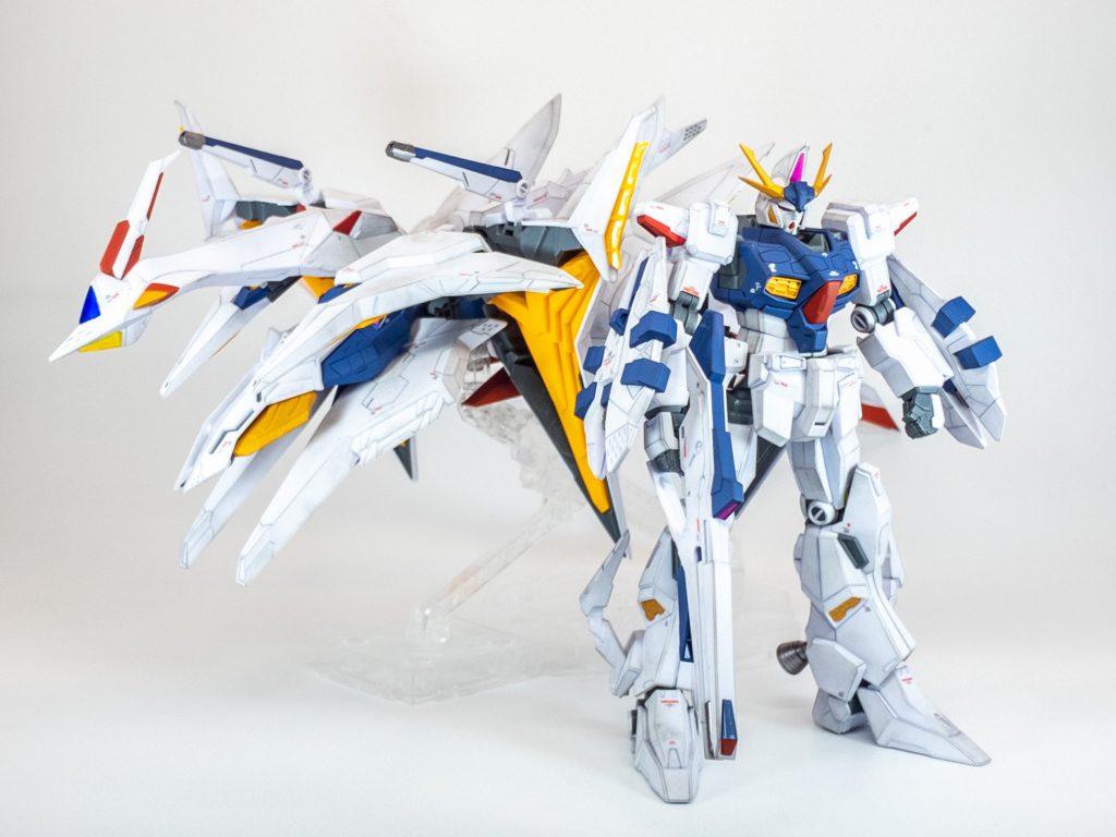 最後にオデュッセウスとフライトユニットを並べて。以上、ペネロペーでした。ブログにもここに載せきれなかった写真を載せてるので是非ご覧ください。↓https://puramonooshiire.com/finished/6255/