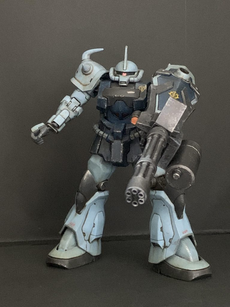 稼働範囲は新しいキットには敵いませんが、プロポーションが非常に私好みなのでまた新たに組んでみたいですね