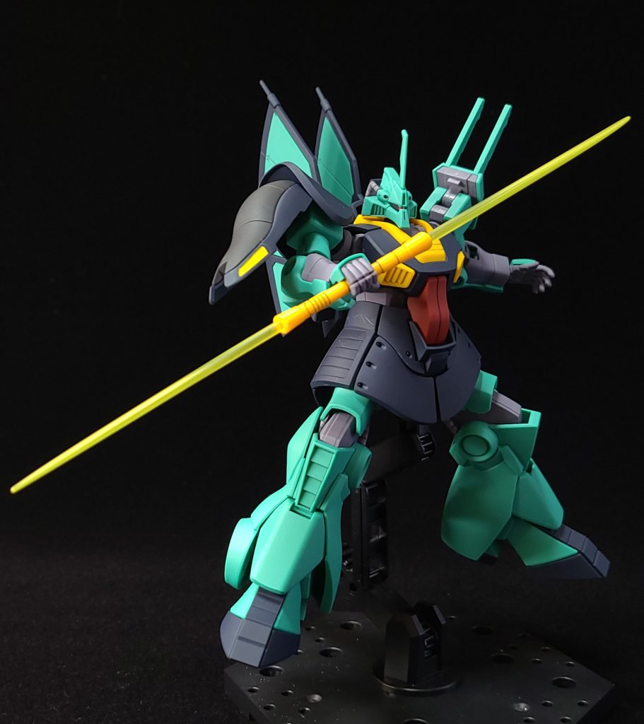 制作小話今回はエアブラシを使わずに制作しましたよく見るとゲート跡がわかったりします僕はゲートを2度切りしてデザインナイフで整えていますつや消しはクレオスのプレミアムトップコート <つや消し> スプレーを使用していますこのつや消しスプレーは白くなりにくいので重宝しています使用キット・HG 1/144 ディジェ制作工程