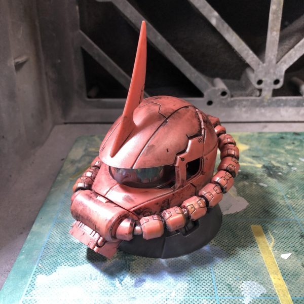 ザクヘッド　シャア専用ザクⅡ