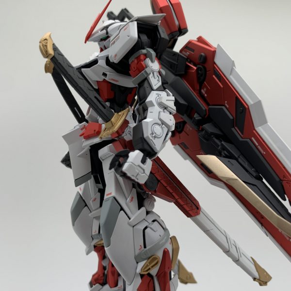 海外限定 MGバルバトス&アストレイレッドフレーム改 クロス